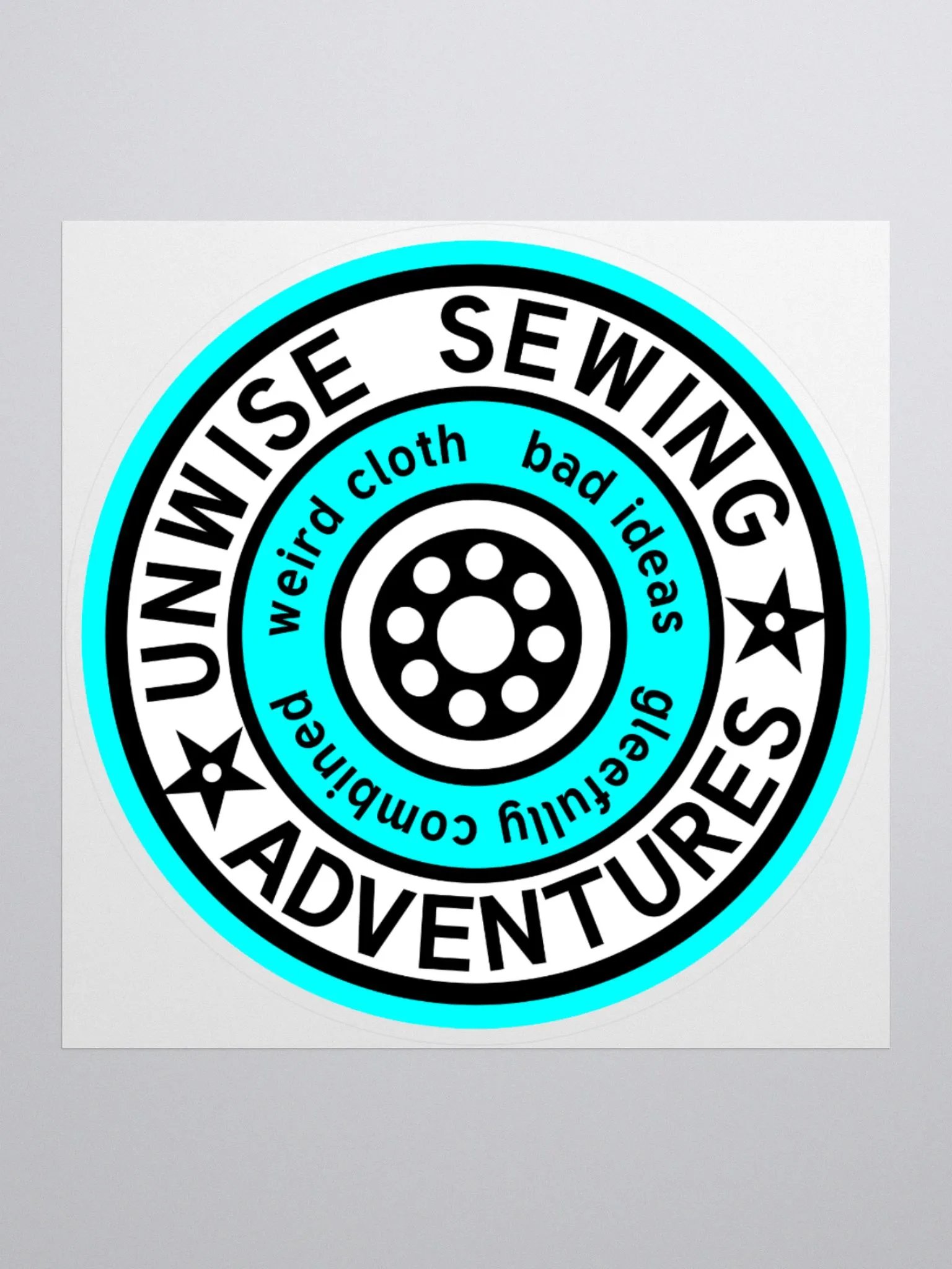Unwise Sewing Adventures Cyan product image (1)