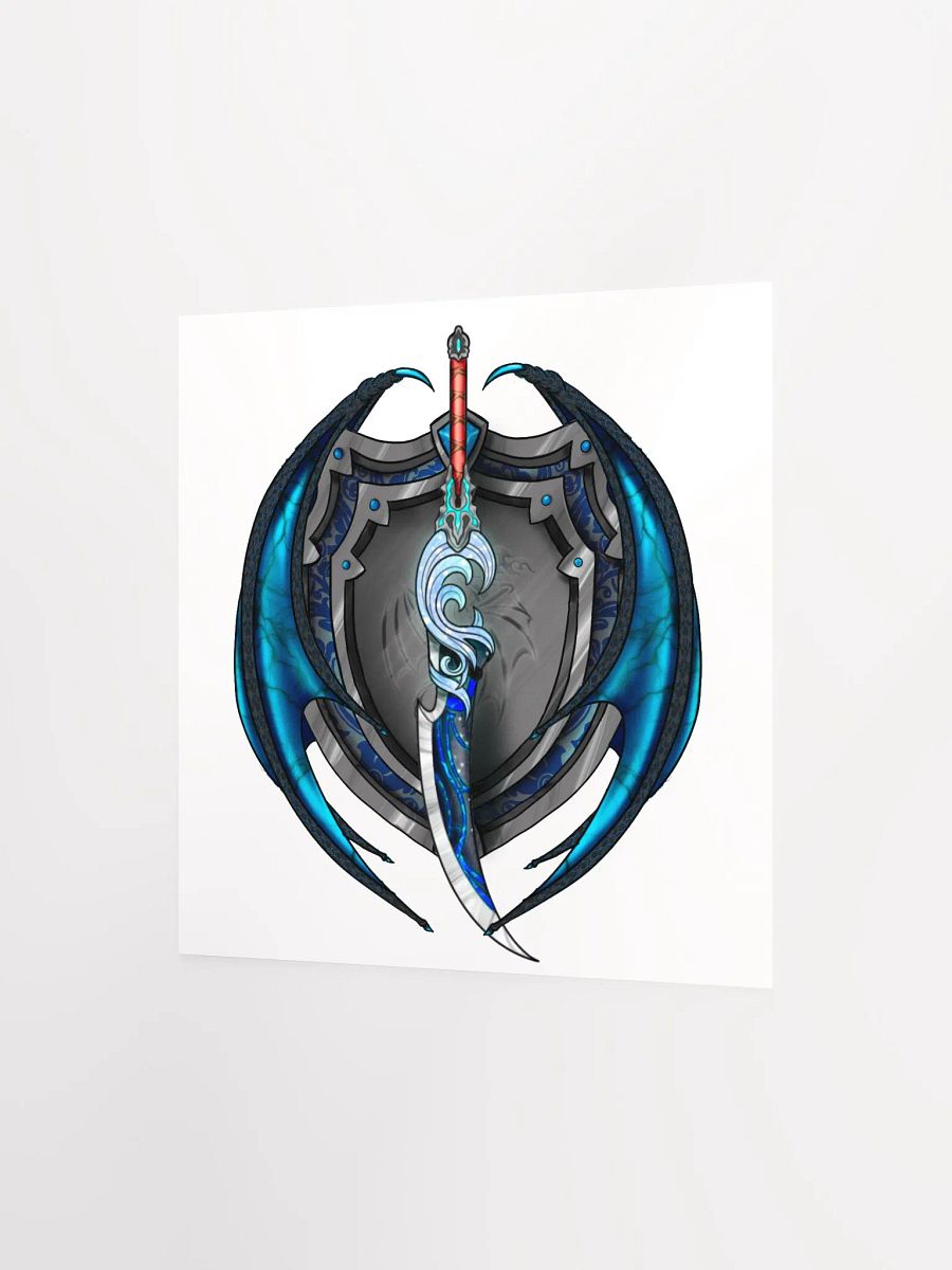 Azure Vice Captian Crest Print product image (2)