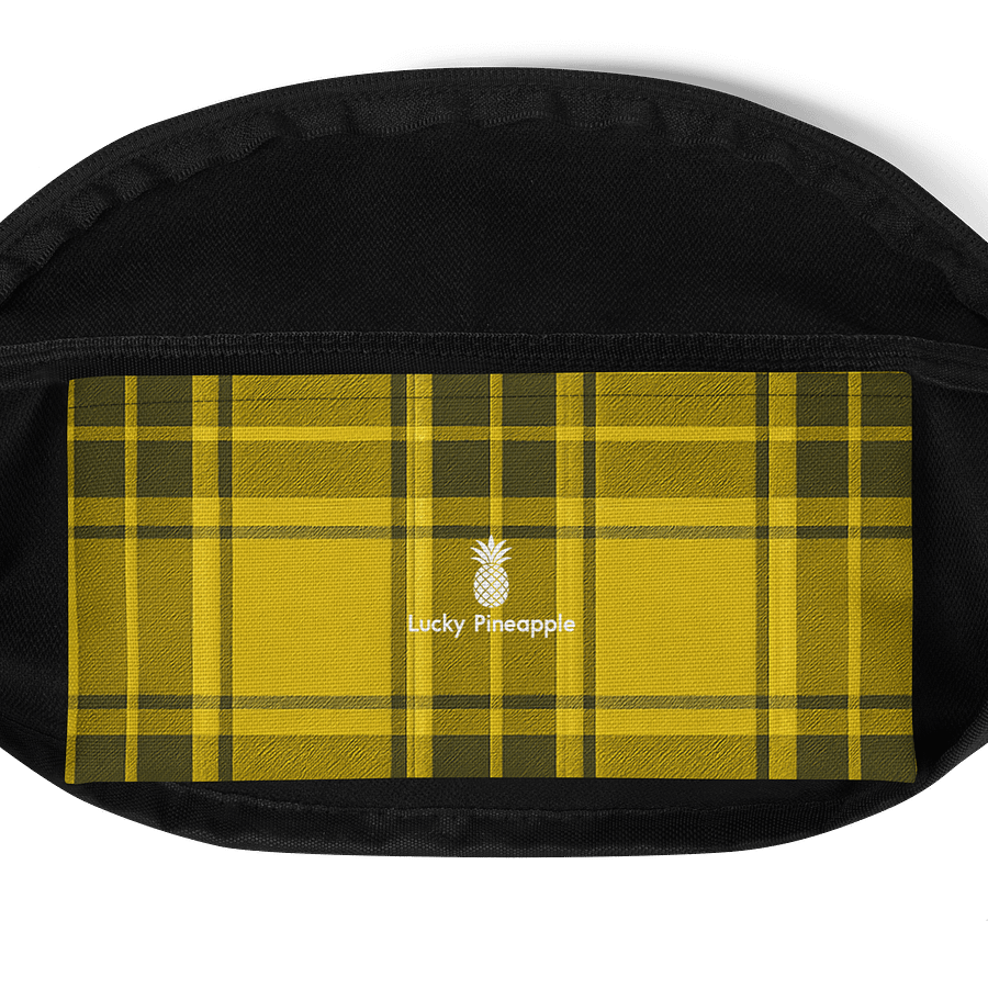 Yellow Plaid Fanny Pack (Waist Bag) product image (4)