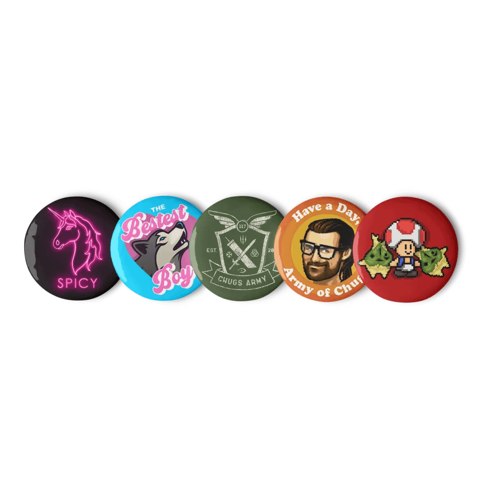 CHUGS and Friends Button Set product image (3)