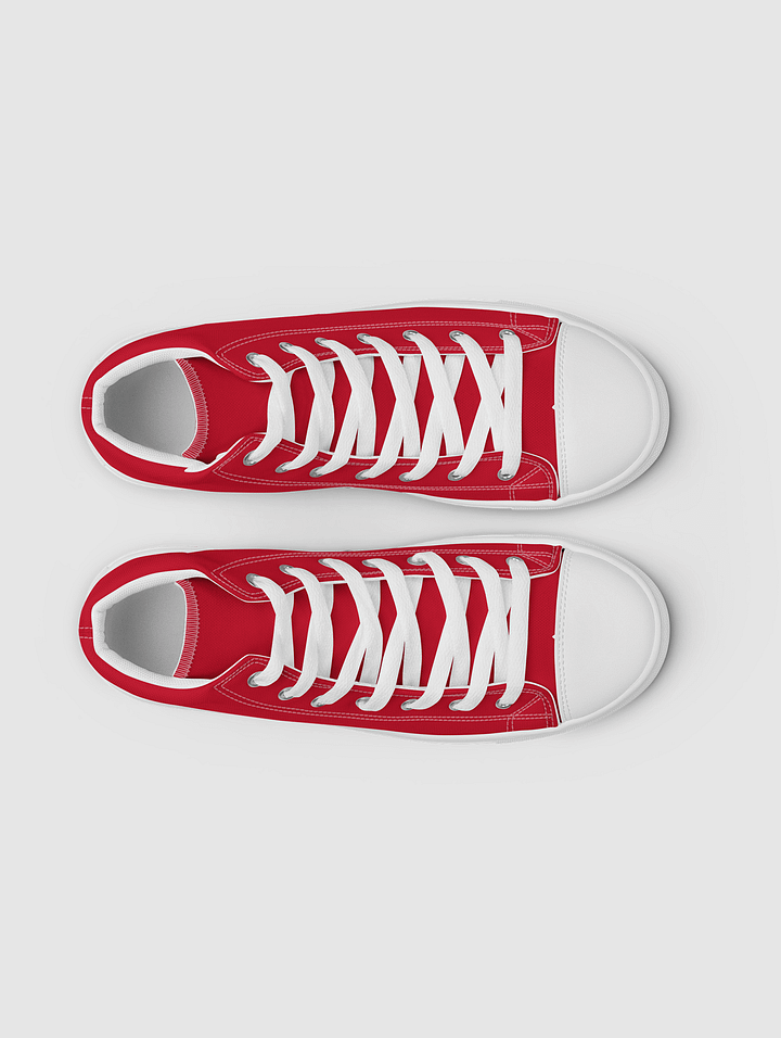[MistyFires] Women’s high top canvas shoes Red product image (2)