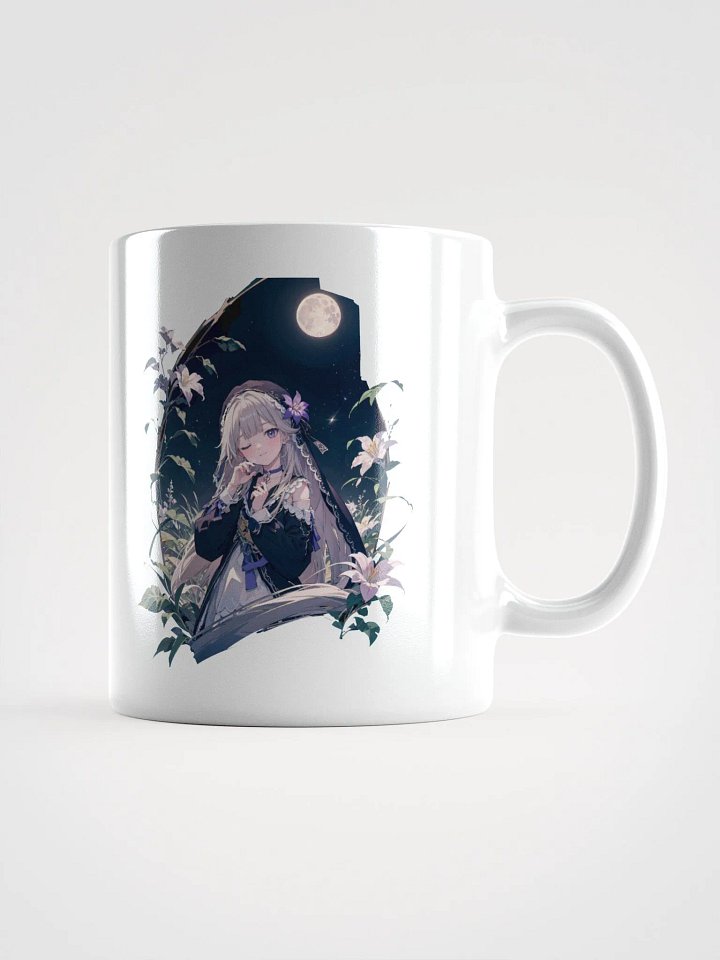 White Glossy Mug - Herta (Honkai Star Rail) product image (1)
