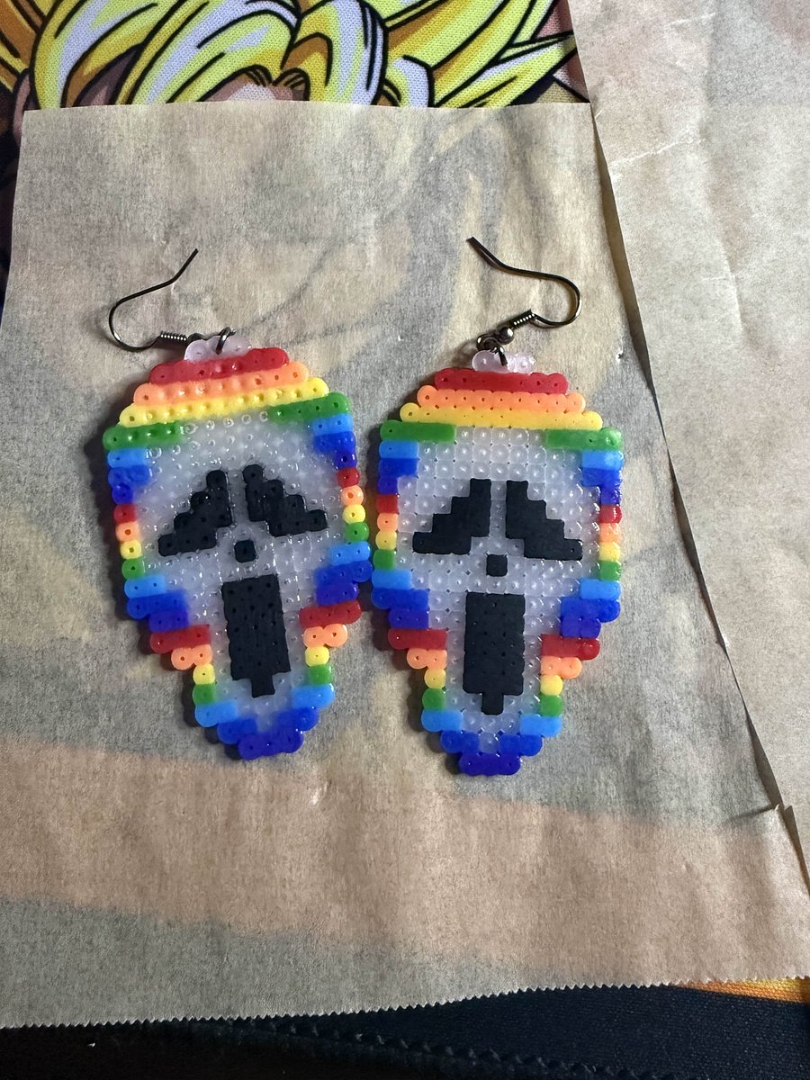 Perler earrings product image (2)