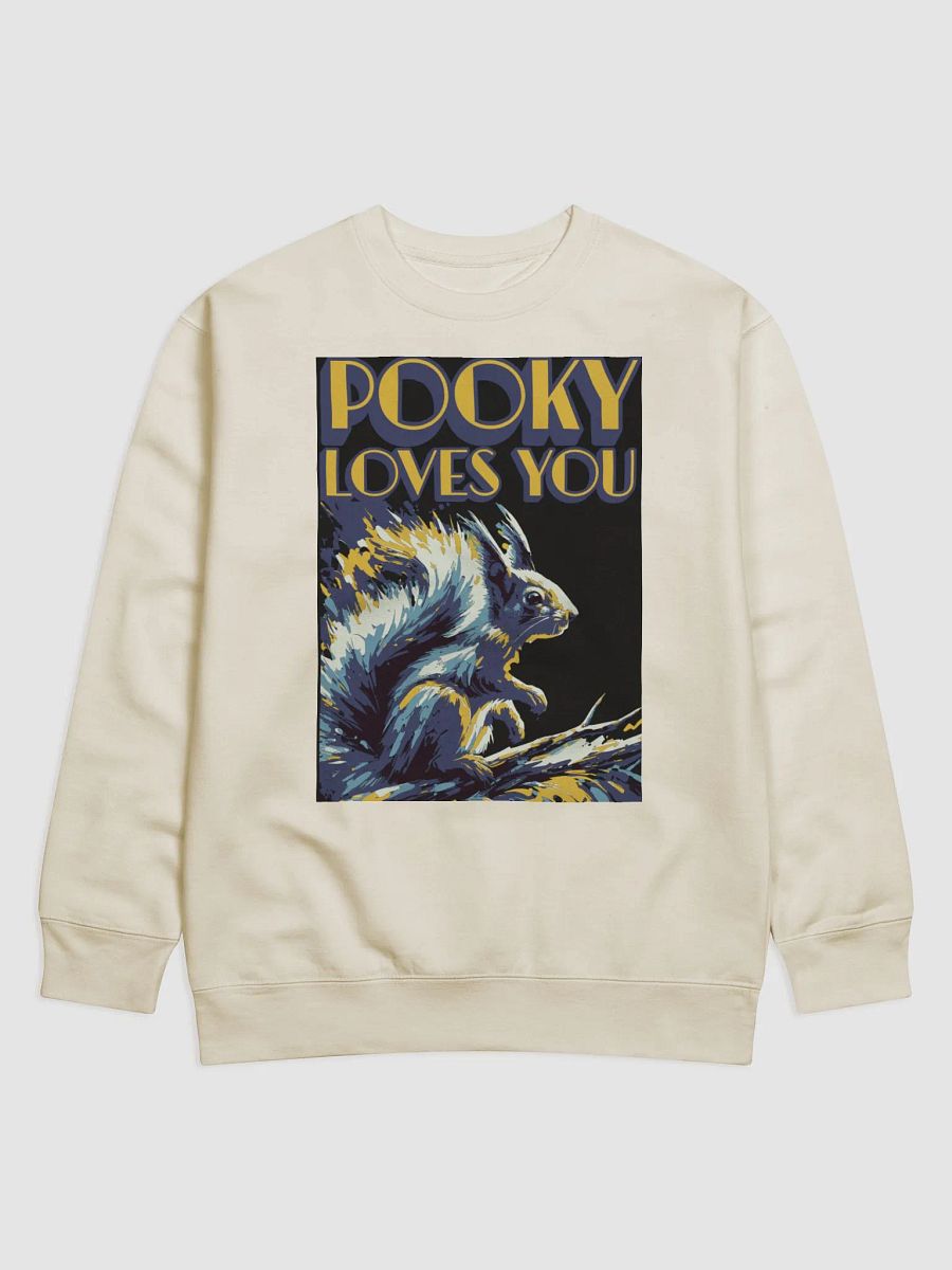 Pooky's Whimsical Squirrel Sweatshirt product image (1)