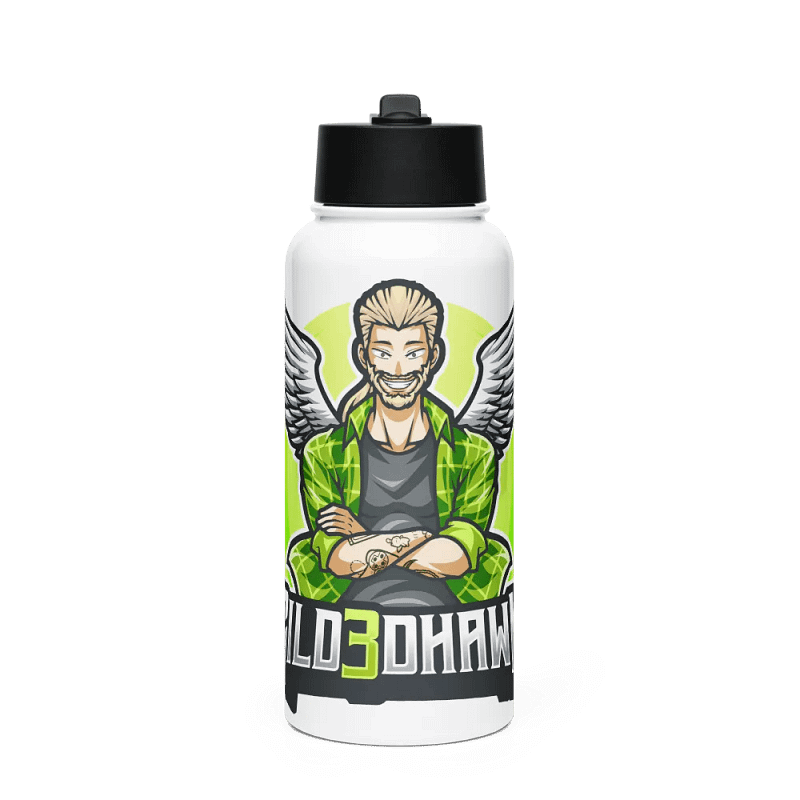Gild3dhawk Logo Water Bottle (950ml)