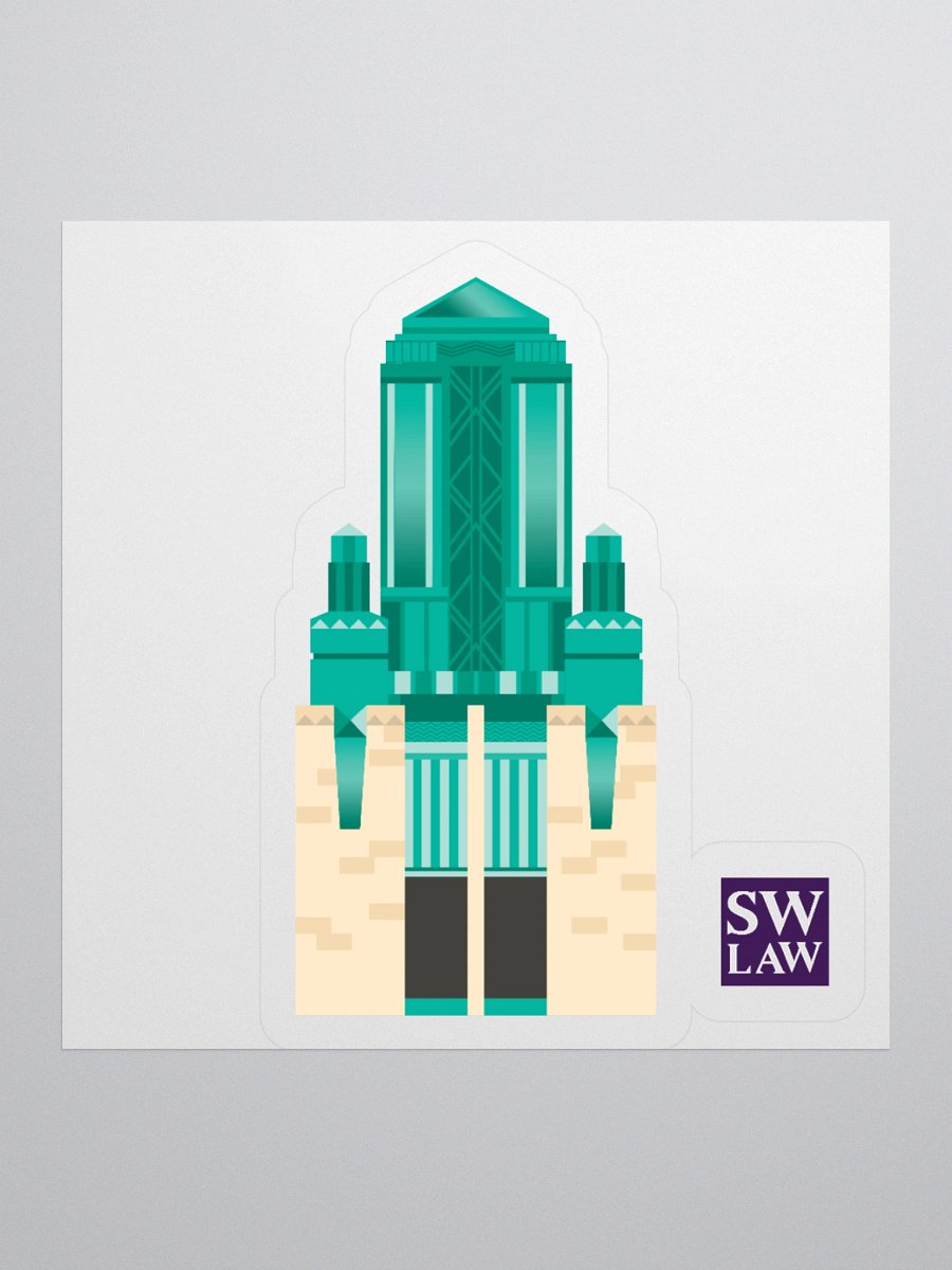 BW Tower Illustration- Sticker product image (3)