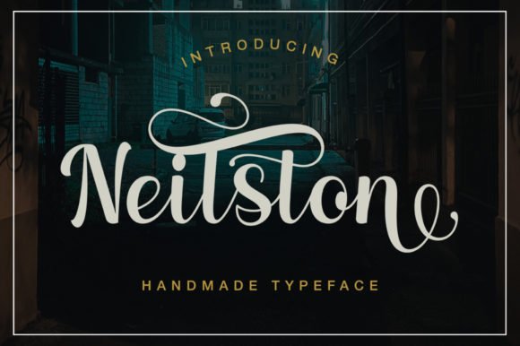 Neilston | Handmade Typeface product image (1)