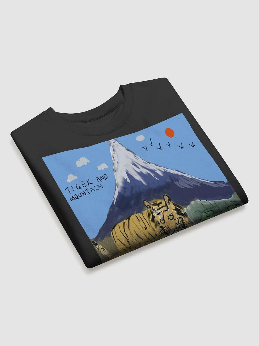 Cotton Heritage Premium Sweatshirt: tiger and mountain product image (26)