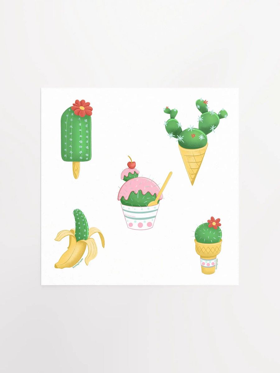Prickly Treats Art Print product image (1)