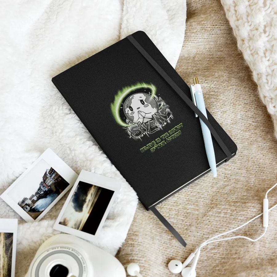 Write for Change – Save Me Hardcover Bound Notebook product image (1)