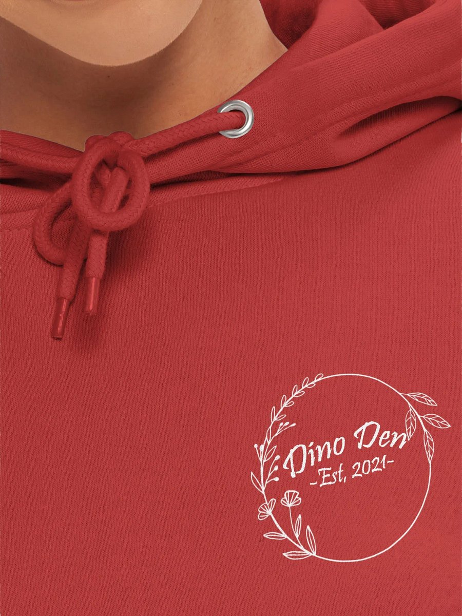 Red and White Dino Den Hoodie product image (7)