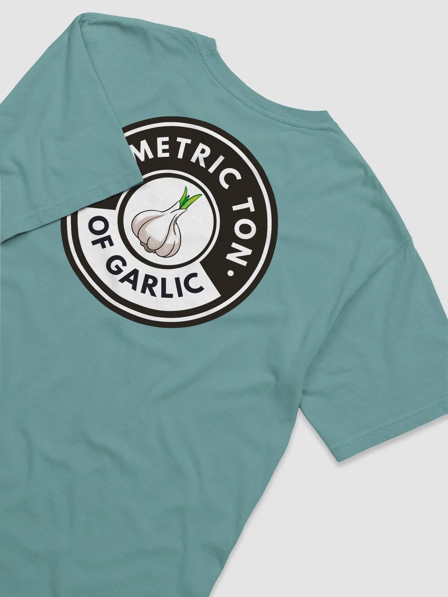 A METRIC TON OF GARLIC - TEE product image (4)