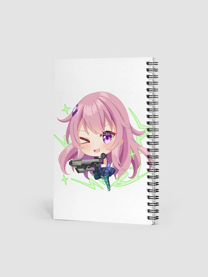 Akheera Notebook (With BFG Chibi on back) product image (2)