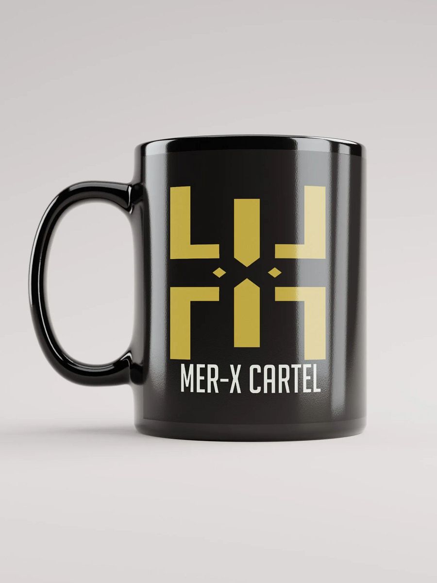 Mer-X Cartel Black Glossy Mug product image (6)