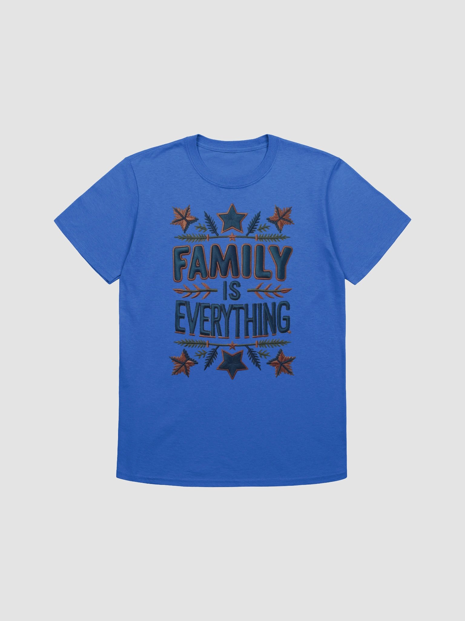 Family Is Everything Embroidered T-Shirt product image (3)