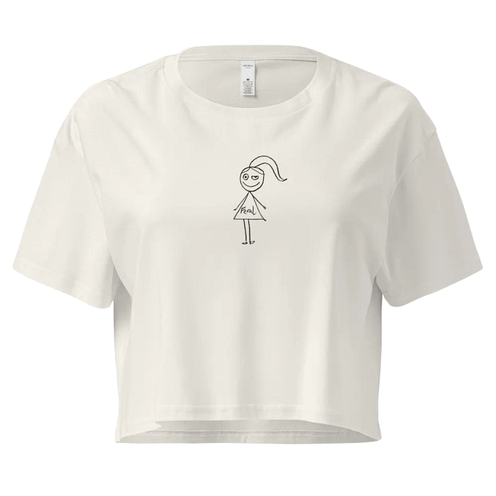 Feral Cream Crop Top product image (1)