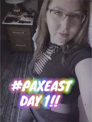 #PAX  east day one!! So many amazing things and all at once !  Can’t wait to explore again today too!! #boston #PAX #gamer #youtube #gamergirl #fyp #fypシ 