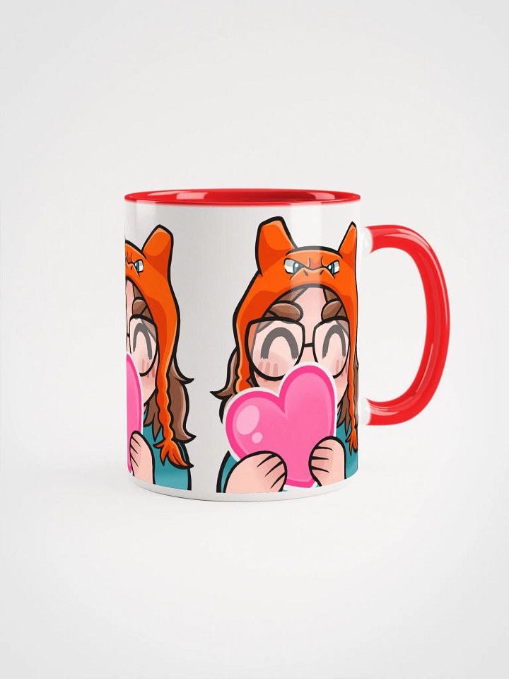 Brave Love White/Red Mug product image (2)