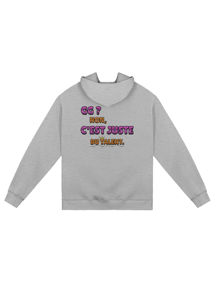 Hoodie oversize "C'est juste du talent" product image (1)