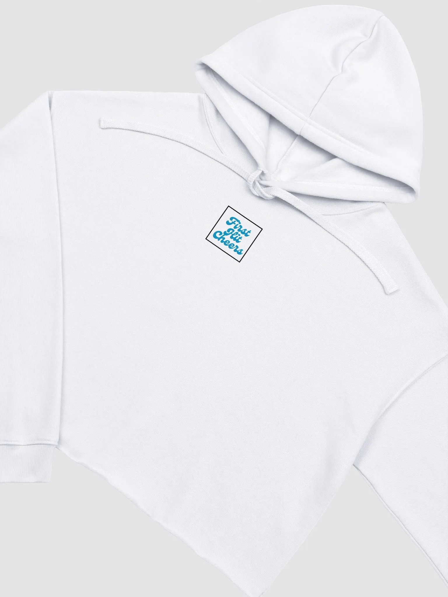 FHC Cropped Hoodie WHITE product image (3)
