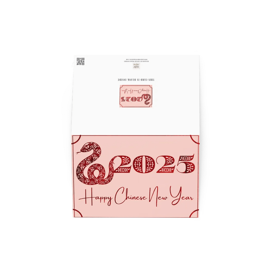Happy Chinese New Year 2025 Card product image (5)