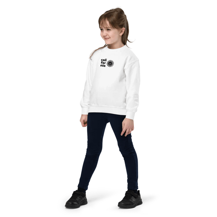 'California Sun' Cozy Comfort Youth Crew Neck Sweatshirt product image (2)