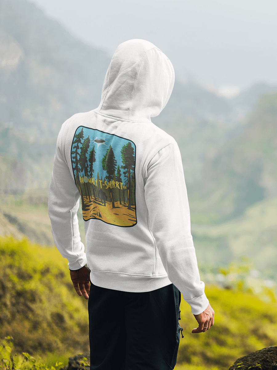 Pine Forest Bigfoot UFO Hoodie product image (1)
