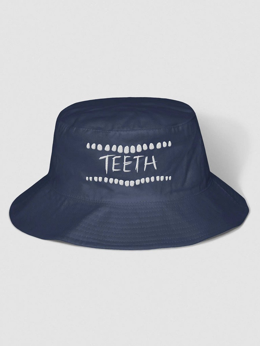 TEETH embroidered bucket hat product image (3)