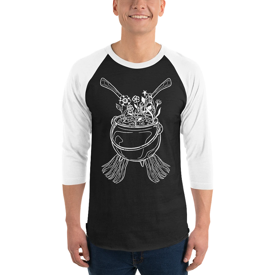 Henbane Coven Crest Fine Jersey Raglan Tee product image (4)