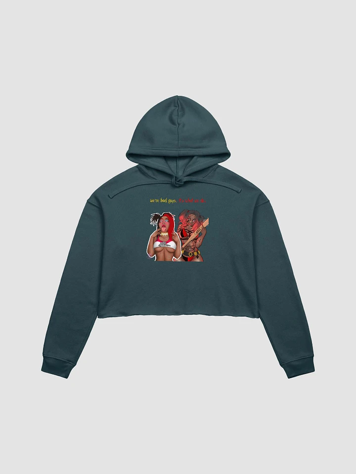 Royally Insane Twins Crop Hoodie product image (1)