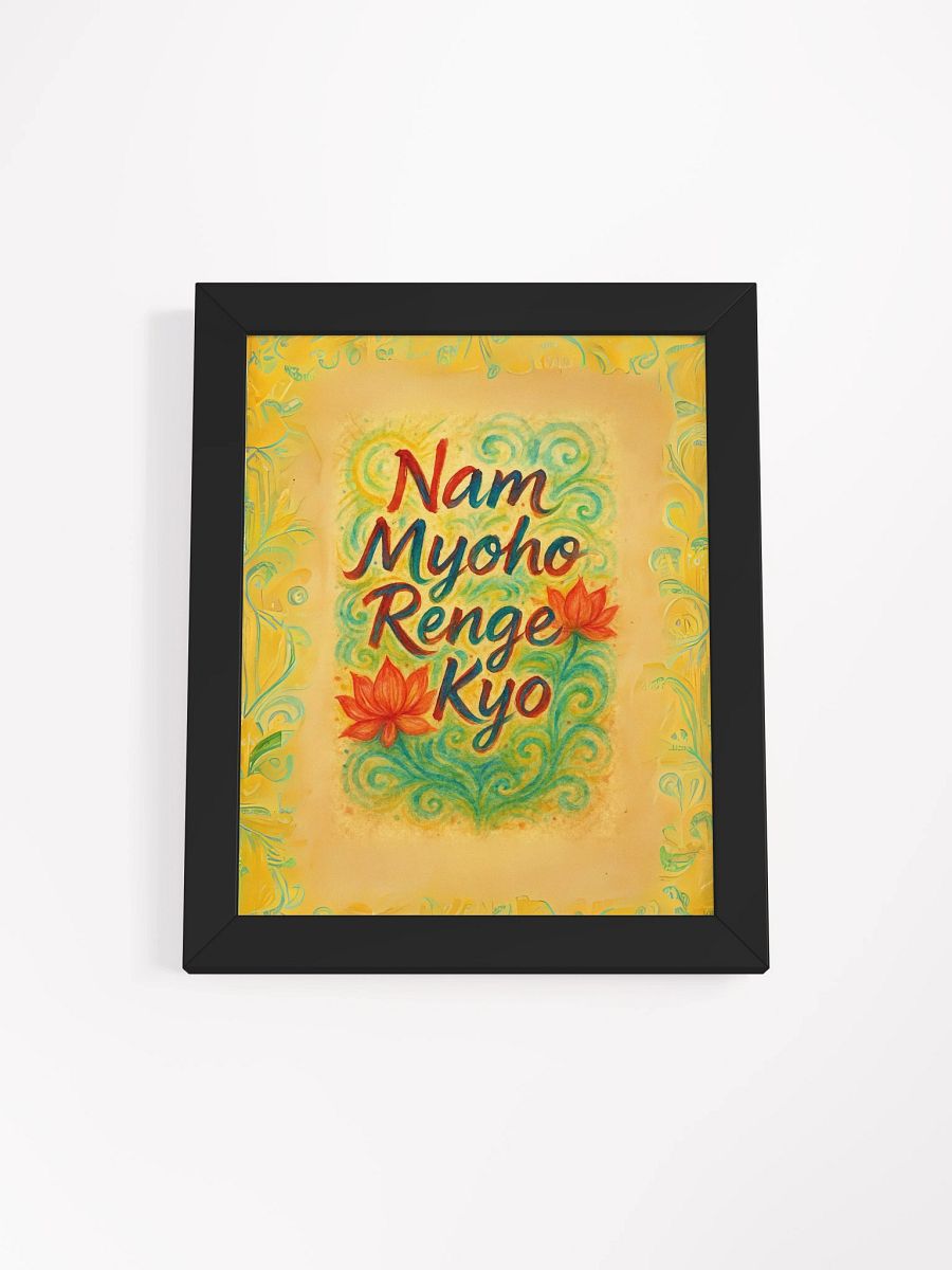 Vibrant Nichiren Buddhism Wall Art for Home or Altar product image (6)