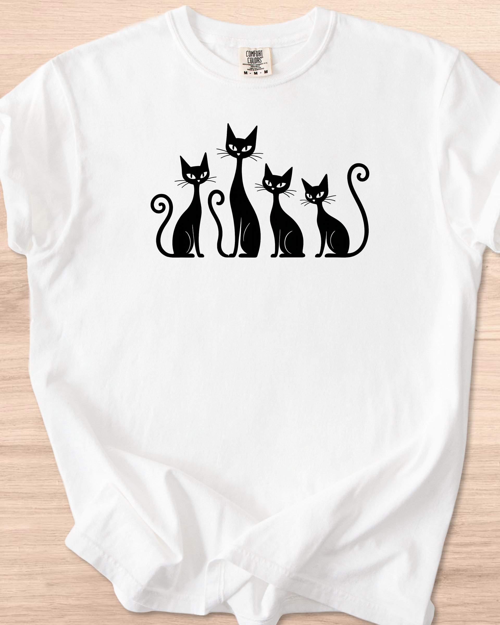 Whimsical Cats Tee product image (92)