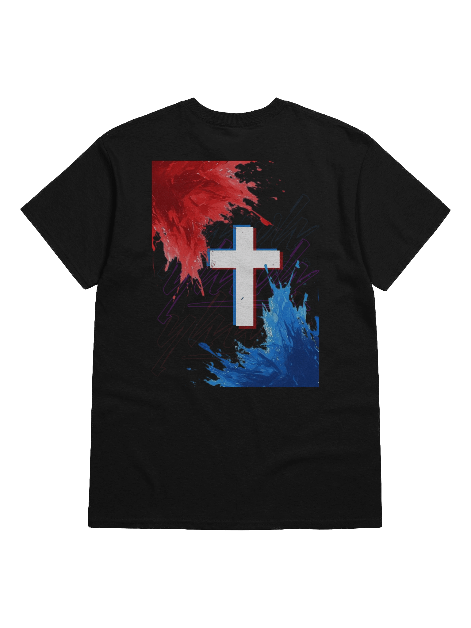 YHWWH Heavyweight Tee - "blood and water" product image (3)