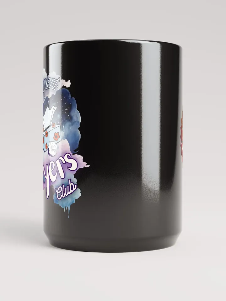 FREQUENT CRYERS CLUB black glossy mug product image (2)