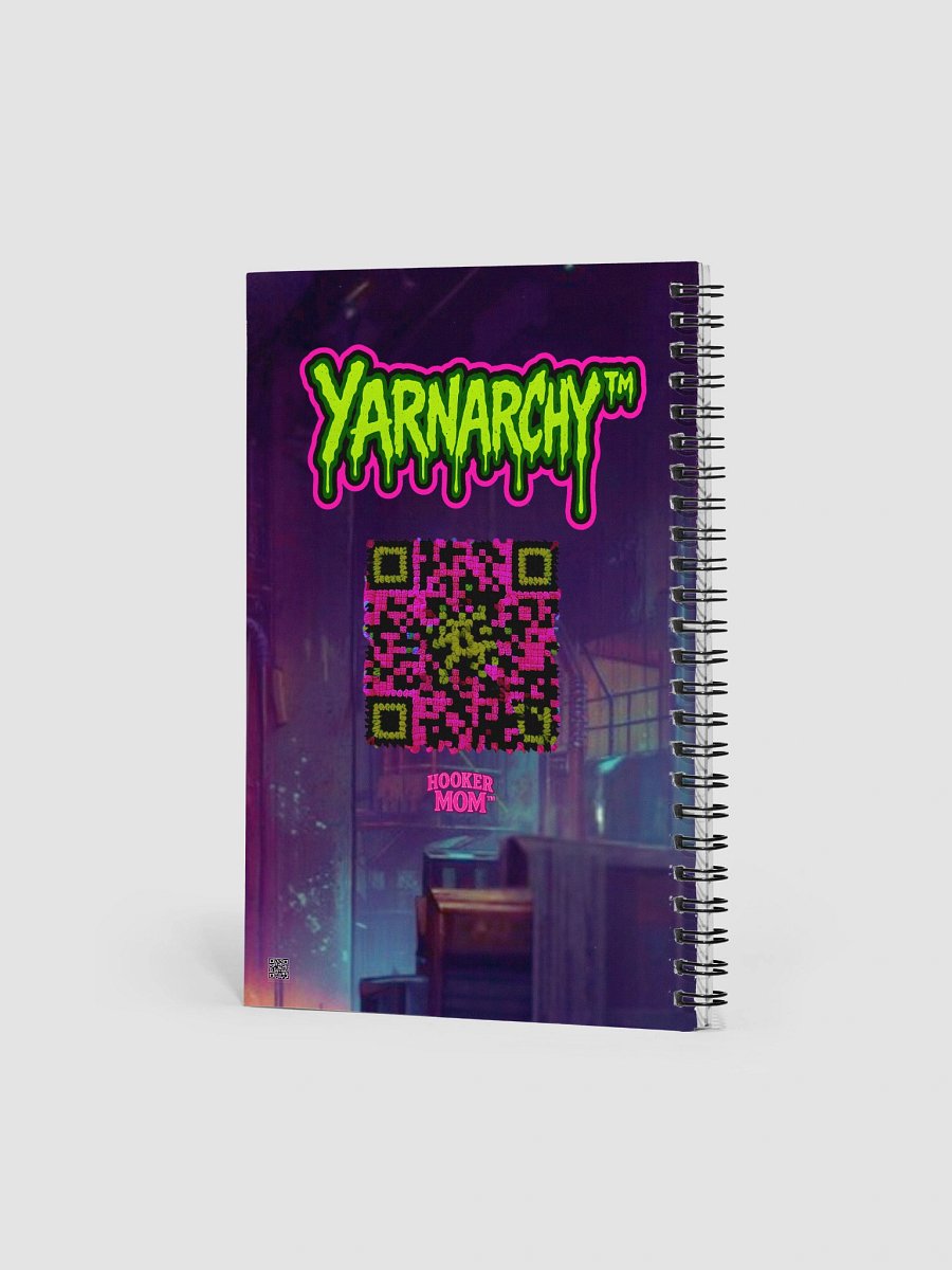 Yarnarchy™ Spiral Notebook – Chaotic Crochet Edition product image (2)