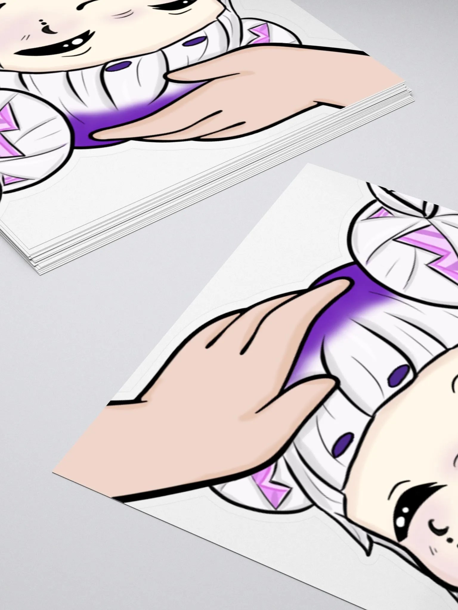 SilverGemini - Headpat Sticker product image (4)