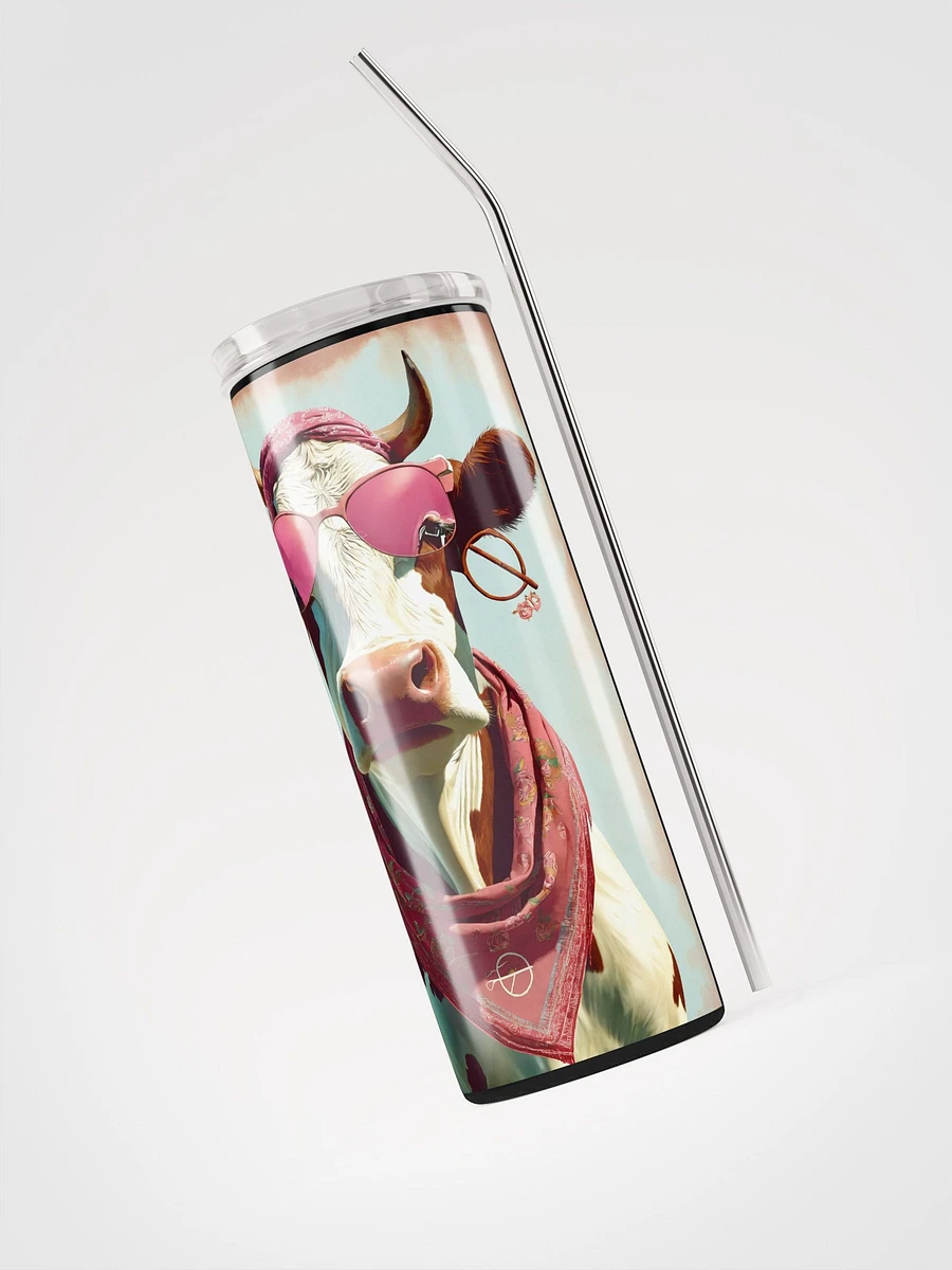 Moo-Dern Cow Stainless Steel Tumbler product image (5)