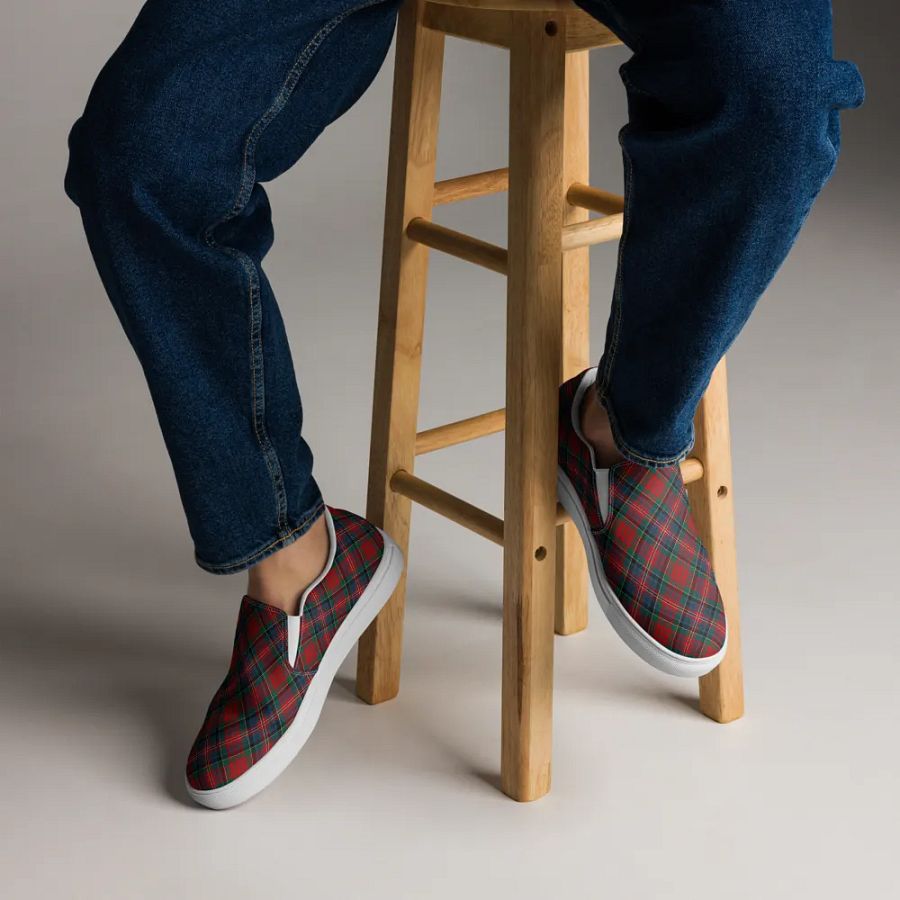 MacPherson Tartan Men's Slip-On Shoes product image (8)
