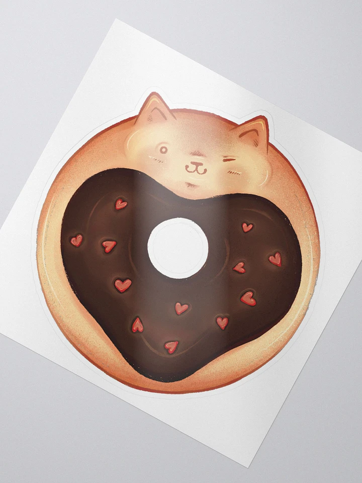 Donut Cat Sticker product image (1)
