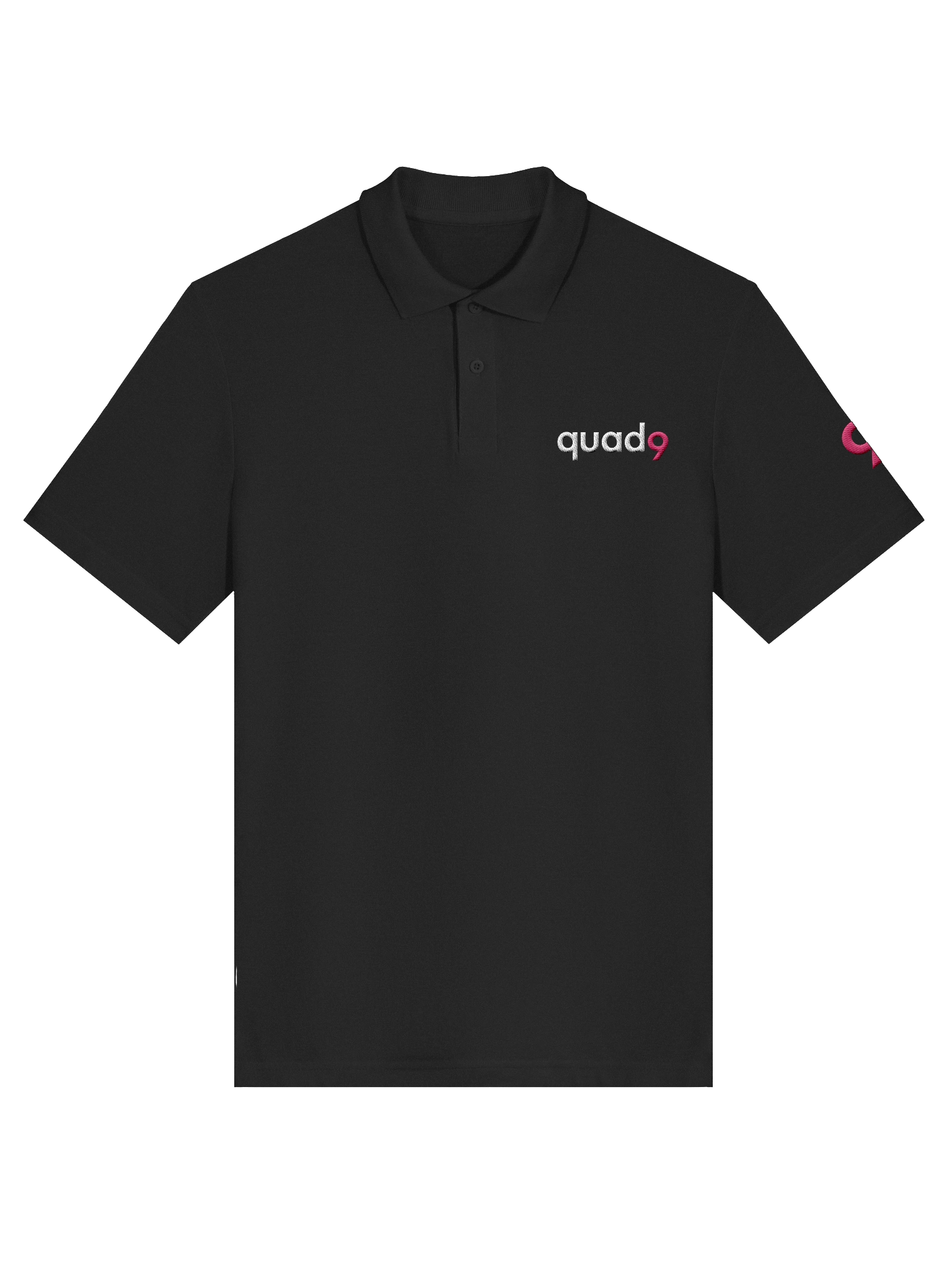 Quad9 Embroidered Logo Polo Shirt product image (3)