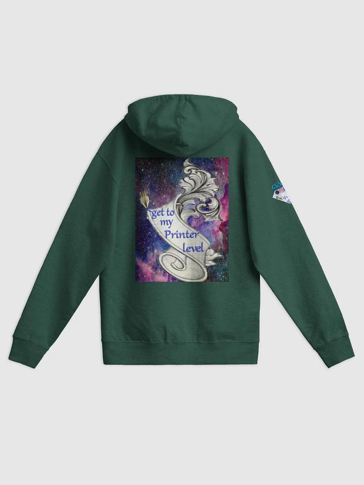 get to my Printer level , Herren Kapuzenpullover mit Reißverschluss product image (8)