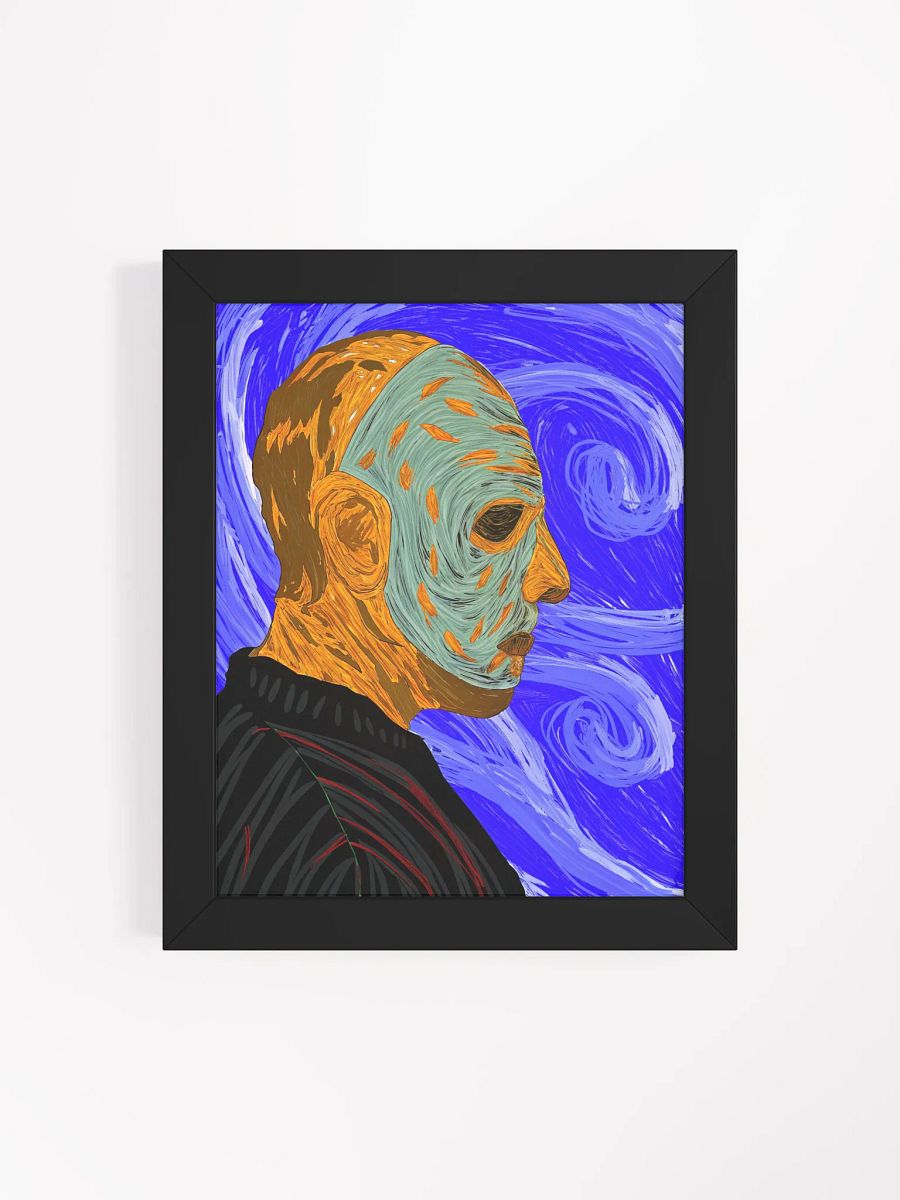 The Masked Wanderer – Macabre Van Gogh-Inspired Print product image (4)