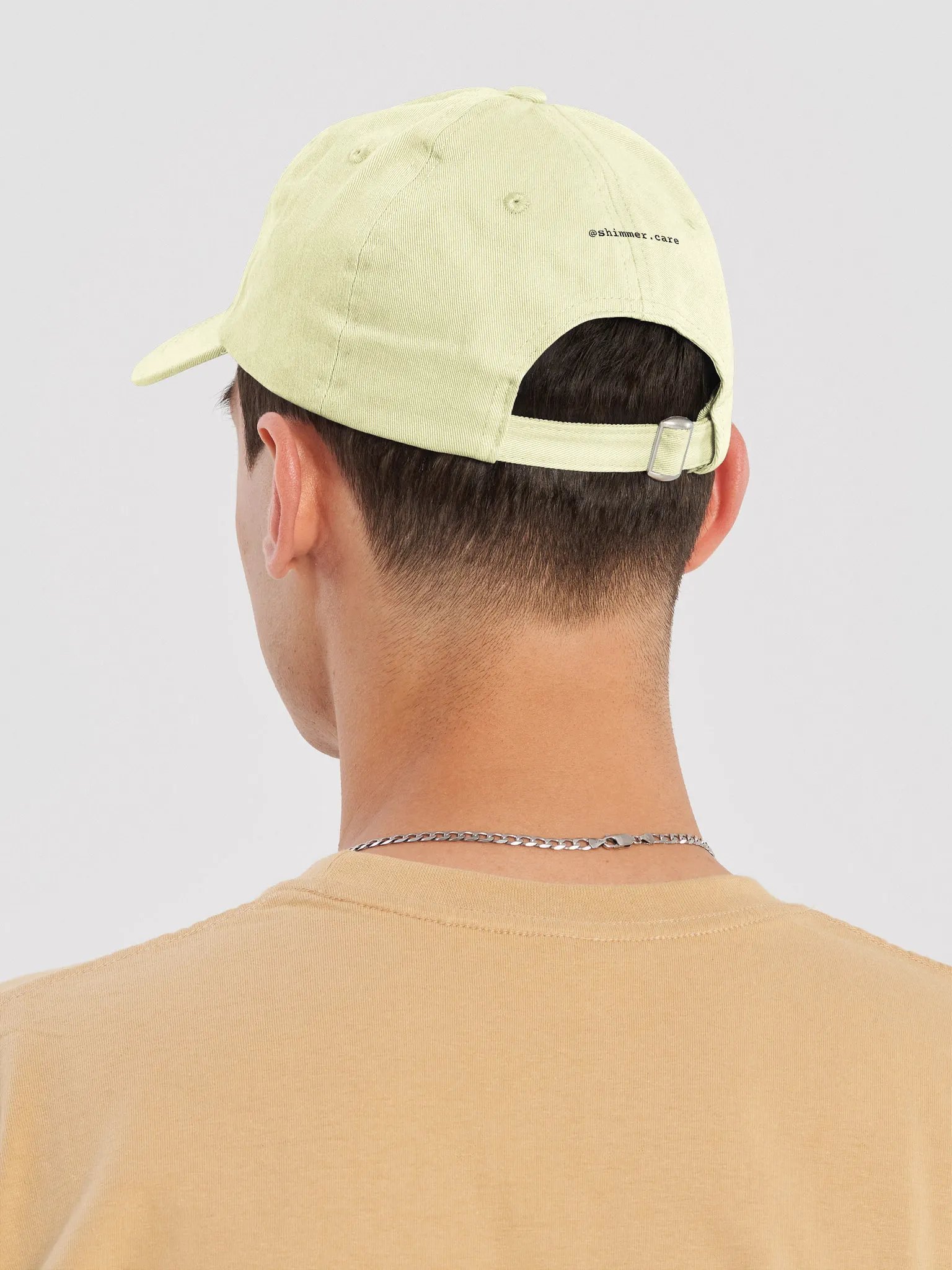 Shimmer Mastery Dad Hat - Yellow product image (8)