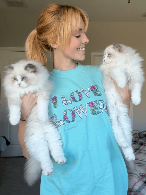 Kitten Bouquet T-Shirt product image (1)