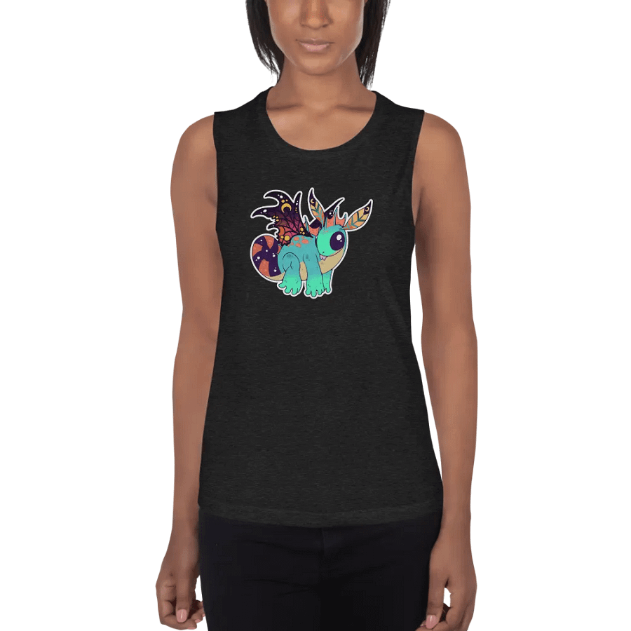 Fae Dragon - Women's Style Muscle Tank product image (1)