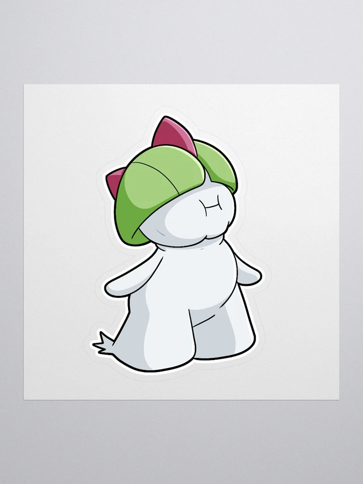 Chubby Ralts Large Sticker product image (1)