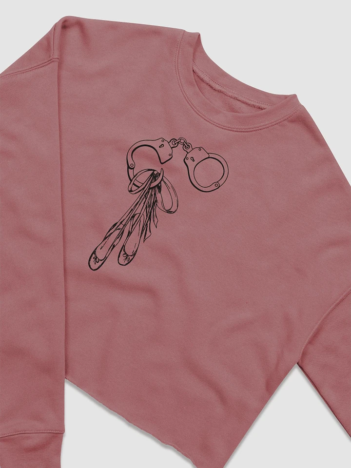 Cuffs & Ballerina Crop Sweatshirt product image (9)
