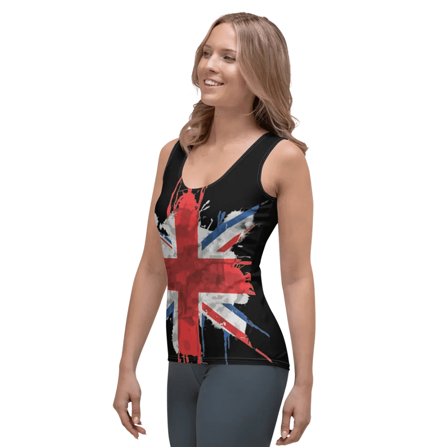 Explosive Union Jack Womens Tank product image (3)
