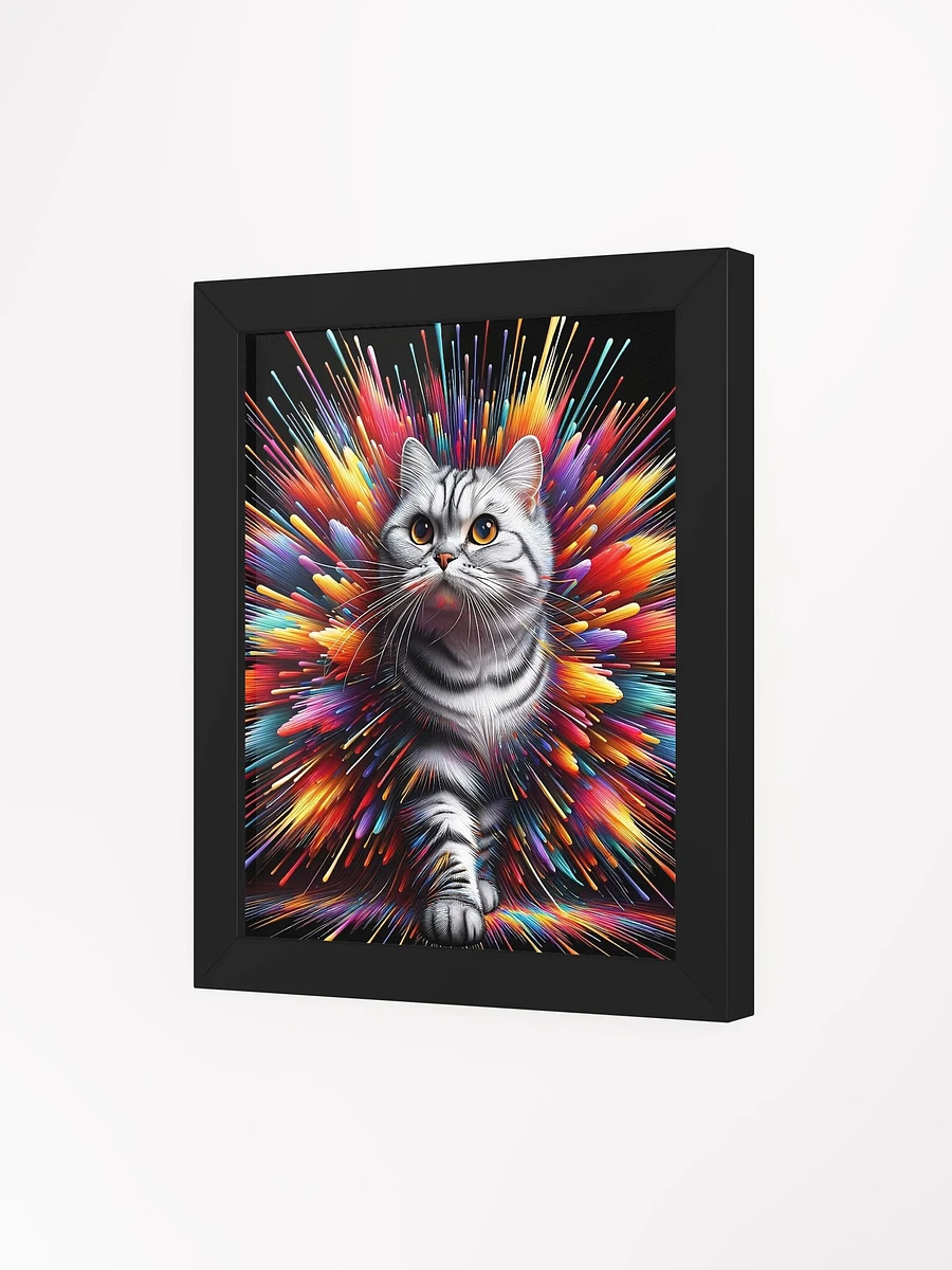 Framed High-Quality Matte Poster (in): American Shorthair product image (51)