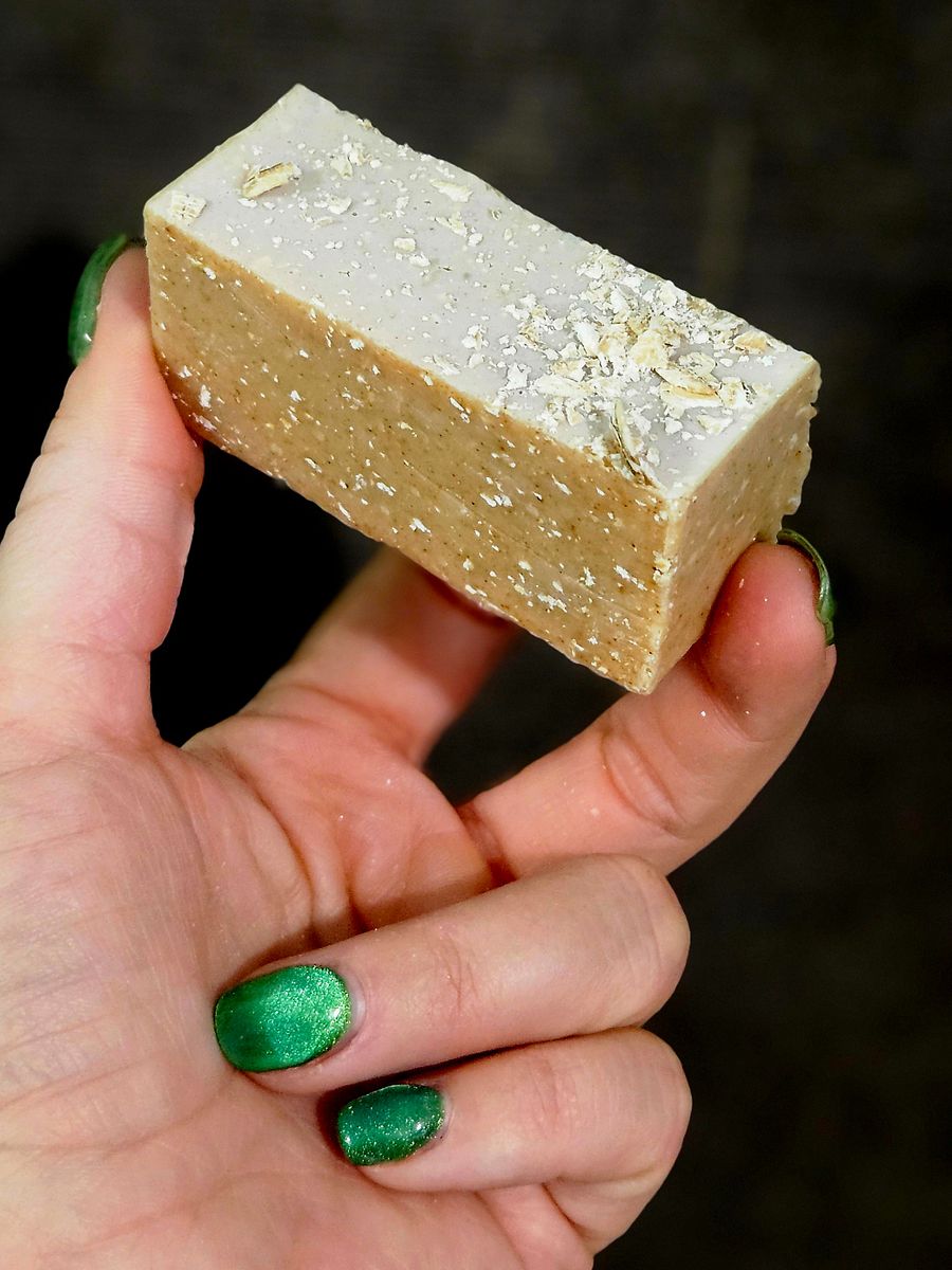 Tumeric Oatmeal Soap - Unscented product image (8)